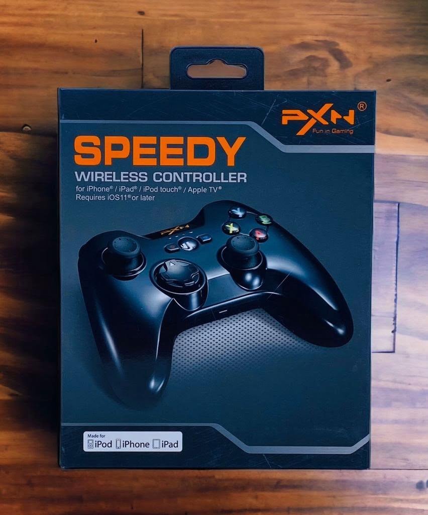 PXN SPEEDY GAME CONTROLLER WIRELESS JOYSTICK BLACK PXN-6603 thumbnail 3