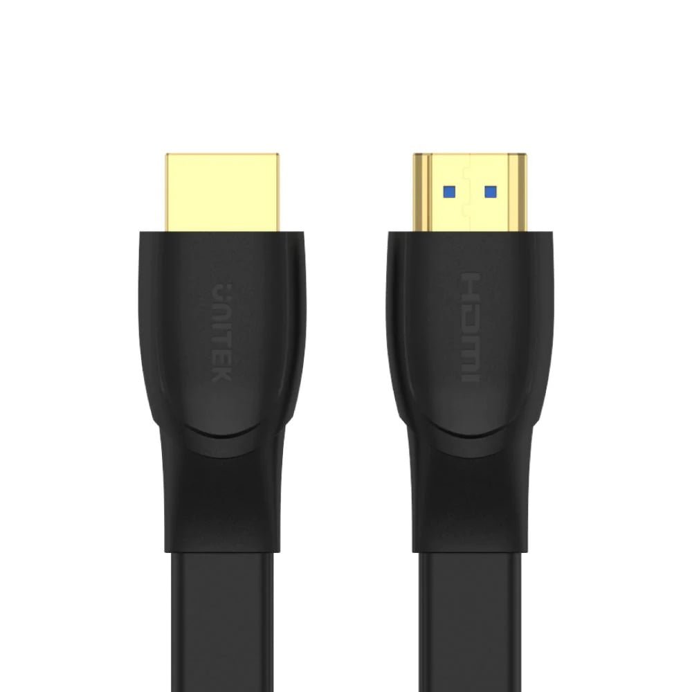 UNITEK HDMI 2.0 MALE TO MALE FLAT CABLE BLACK 1.5M/2M/3M/5M C11063BK thumbnail 9