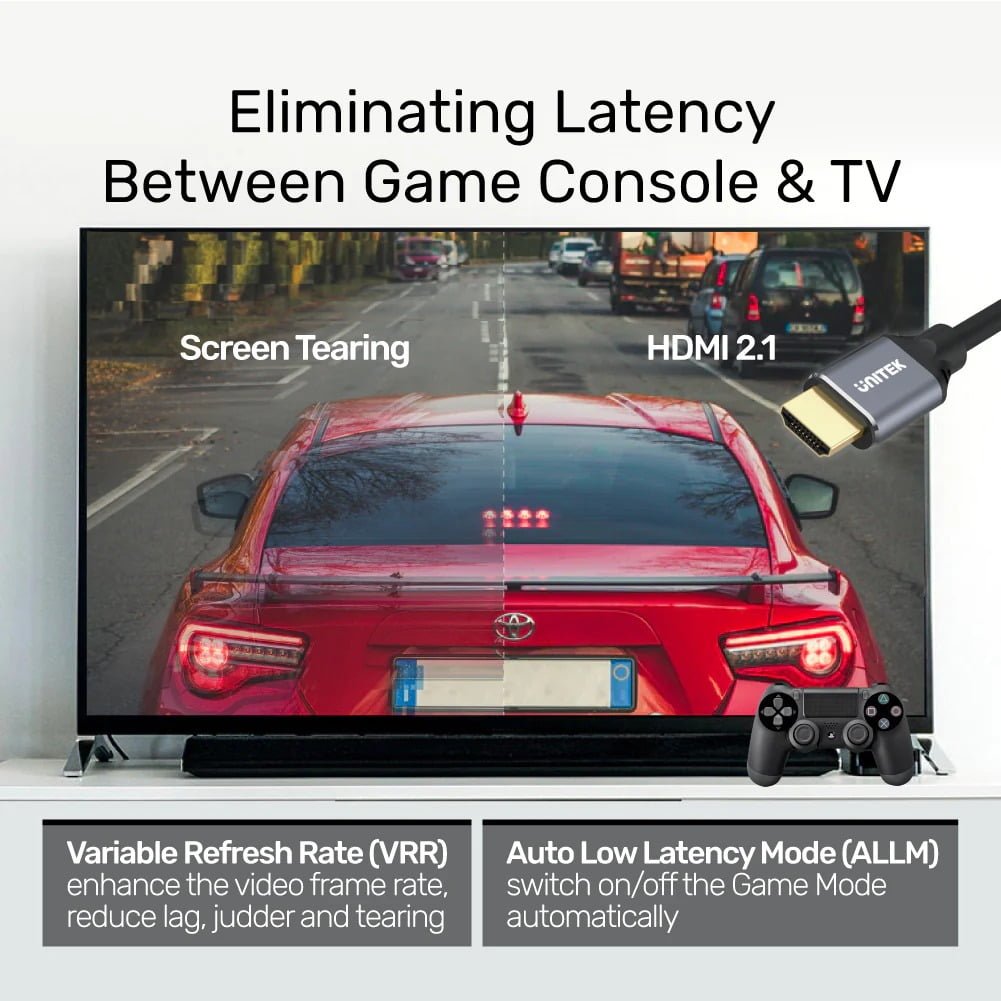 UNITEK HDMI 2.1 MALE TO MALE CABLE (8K60HZ) 2M/3M/5M thumbnail 9