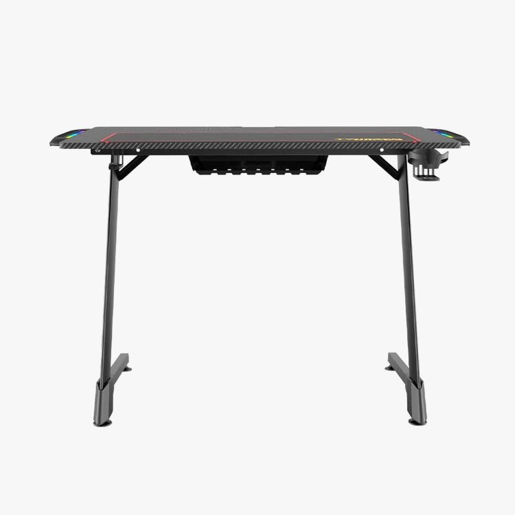 TWISTED MINDS Z SHAPED GAMING DESK CARBON FIBER TEXTURE RGB TM-Z-1060-RGB thumbnail 6