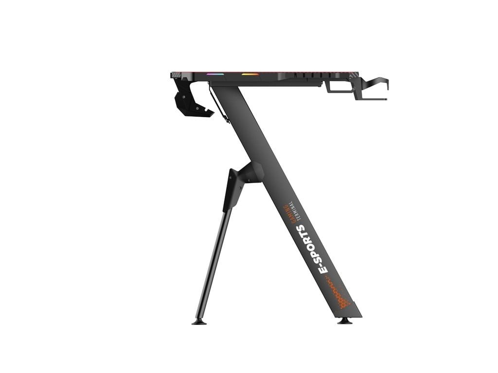 PORODO GAMING E-SPORTS GAMING DESK BLACK PDX513-BK thumbnail 14
