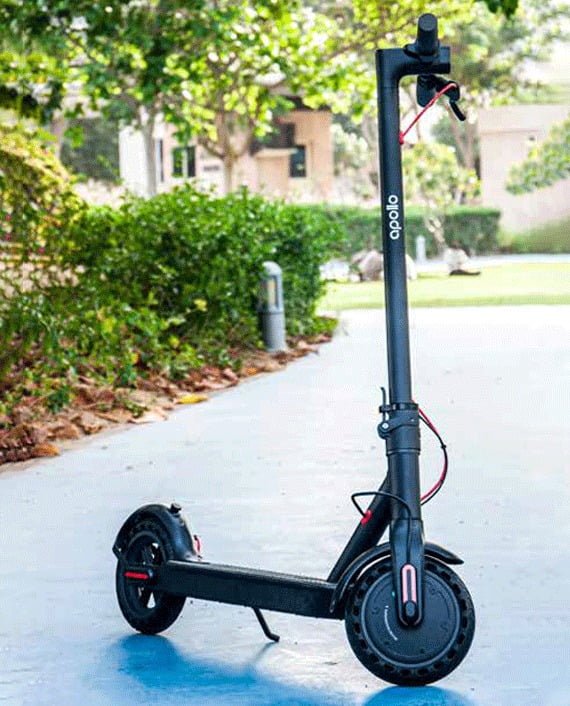 APOLLO PREMIUM SCOOTER BLACK RY-J5 thumbnail 3