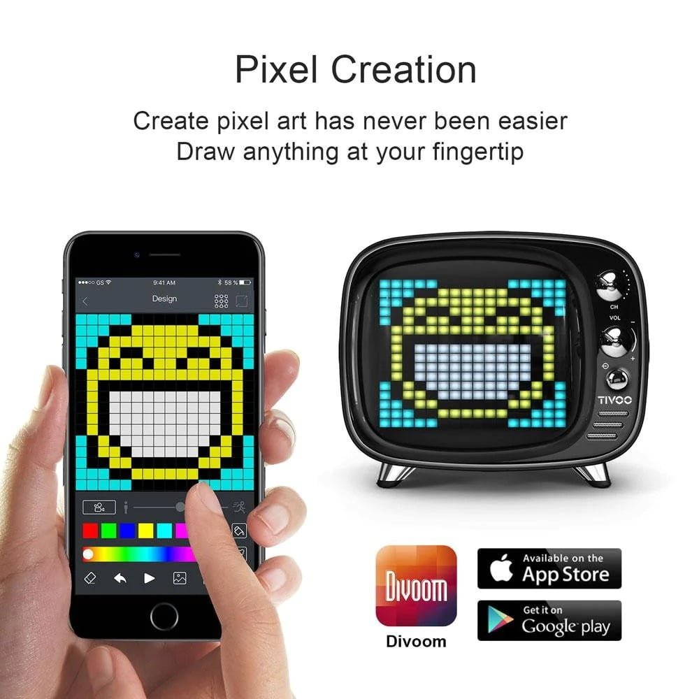 DIVOOM TIVOO SMART PIXEL-ART BULETOOTH SPEAKER thumbnail 7