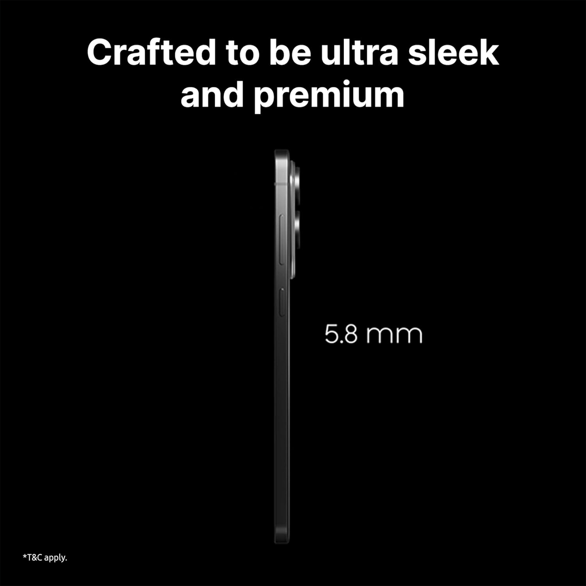 SAMSUNG GALAXY S25 EDGE 5G 12GB 512GB TITANIUM JETBLACK SM-S937B/DS thumbnail 2
