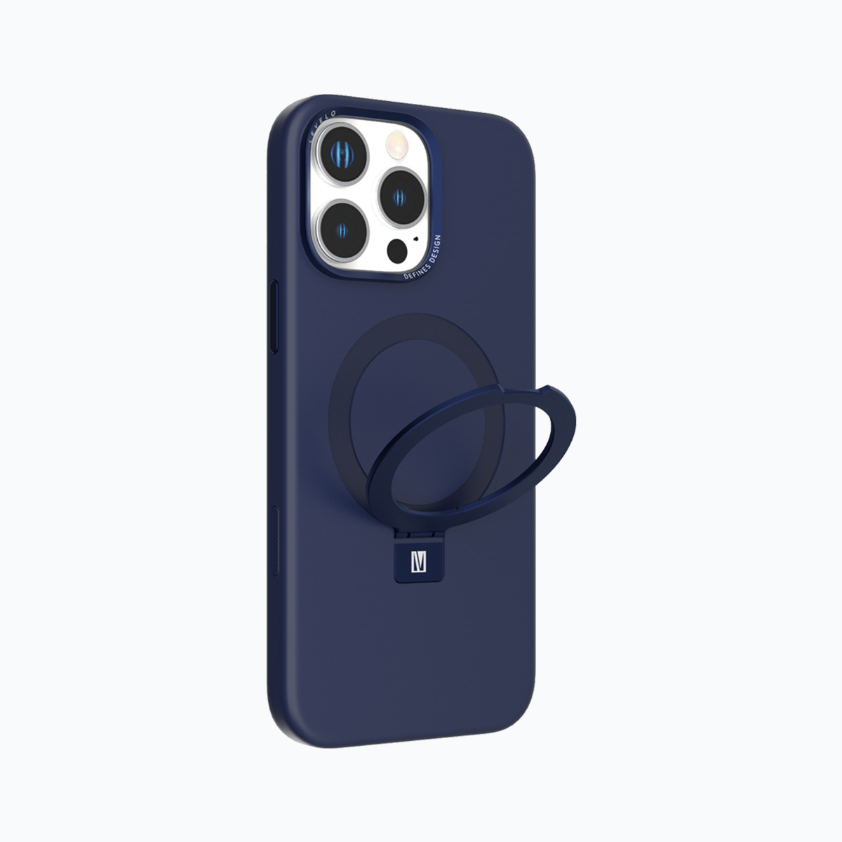 LEVELO IPHONE 16 PRO MAX IRIS PRO MAGSAFE LIQUID SILICONE CASE BLUE LVLIPSC16PMBL thumbnail 7