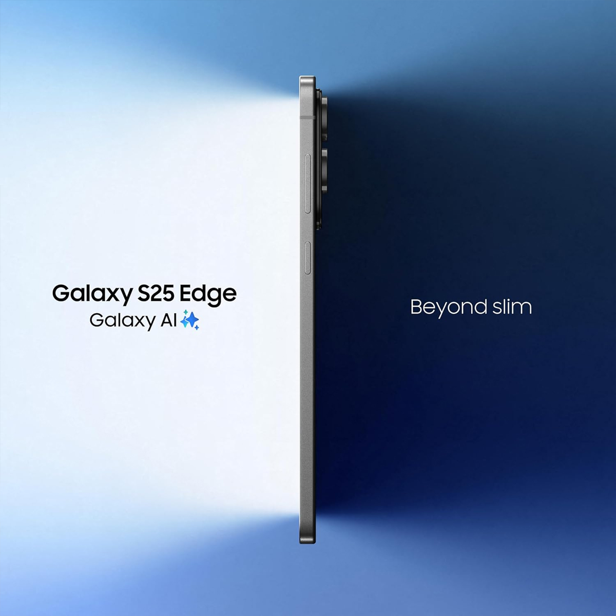 SAMSUNG GALAXY S25 EDGE 5G 12GB 512GB TITANIUM JETBLACK SM-S937B/DS thumbnail 4