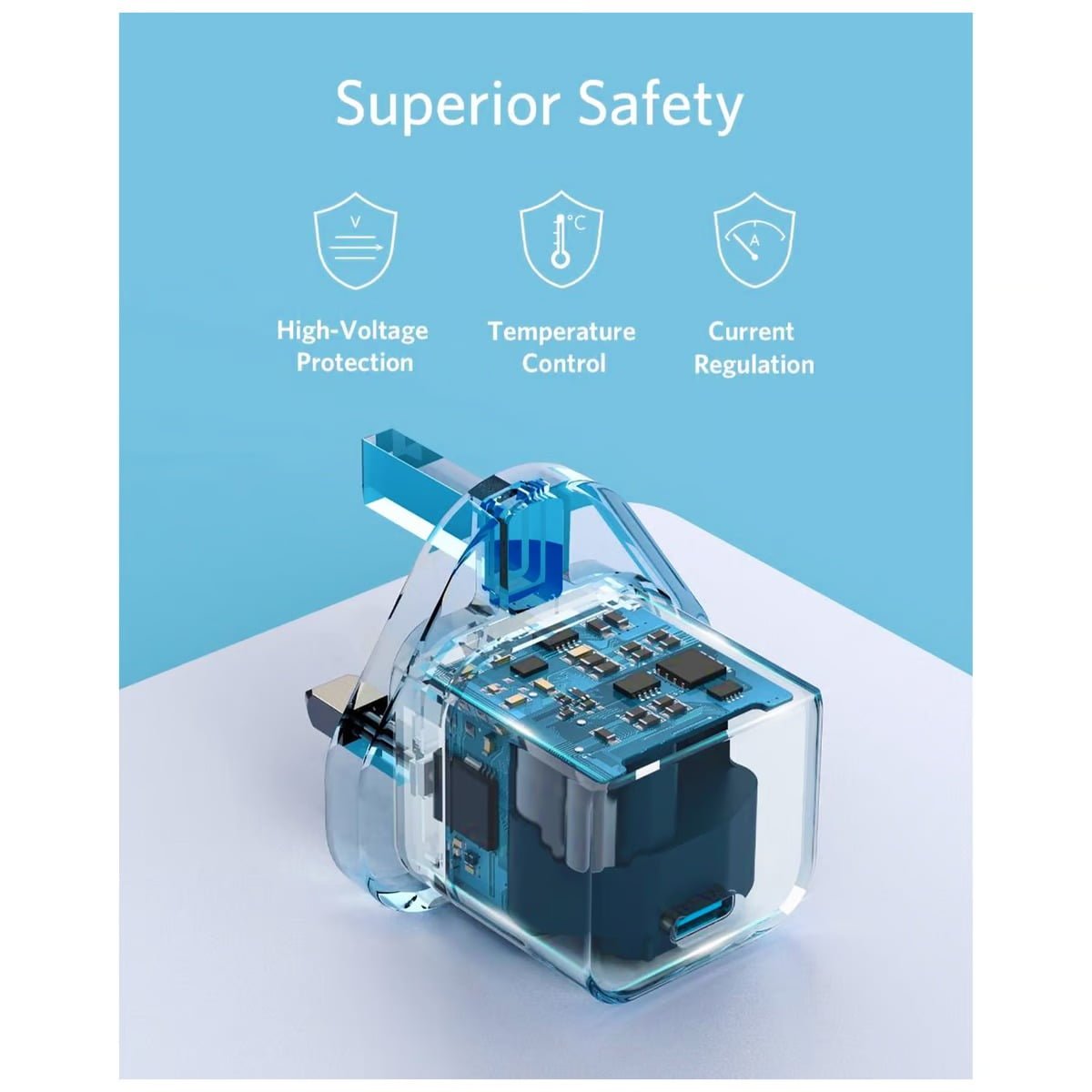 ANKER POWERPORT III 20W CUBE PD USB-C thumbnail 5