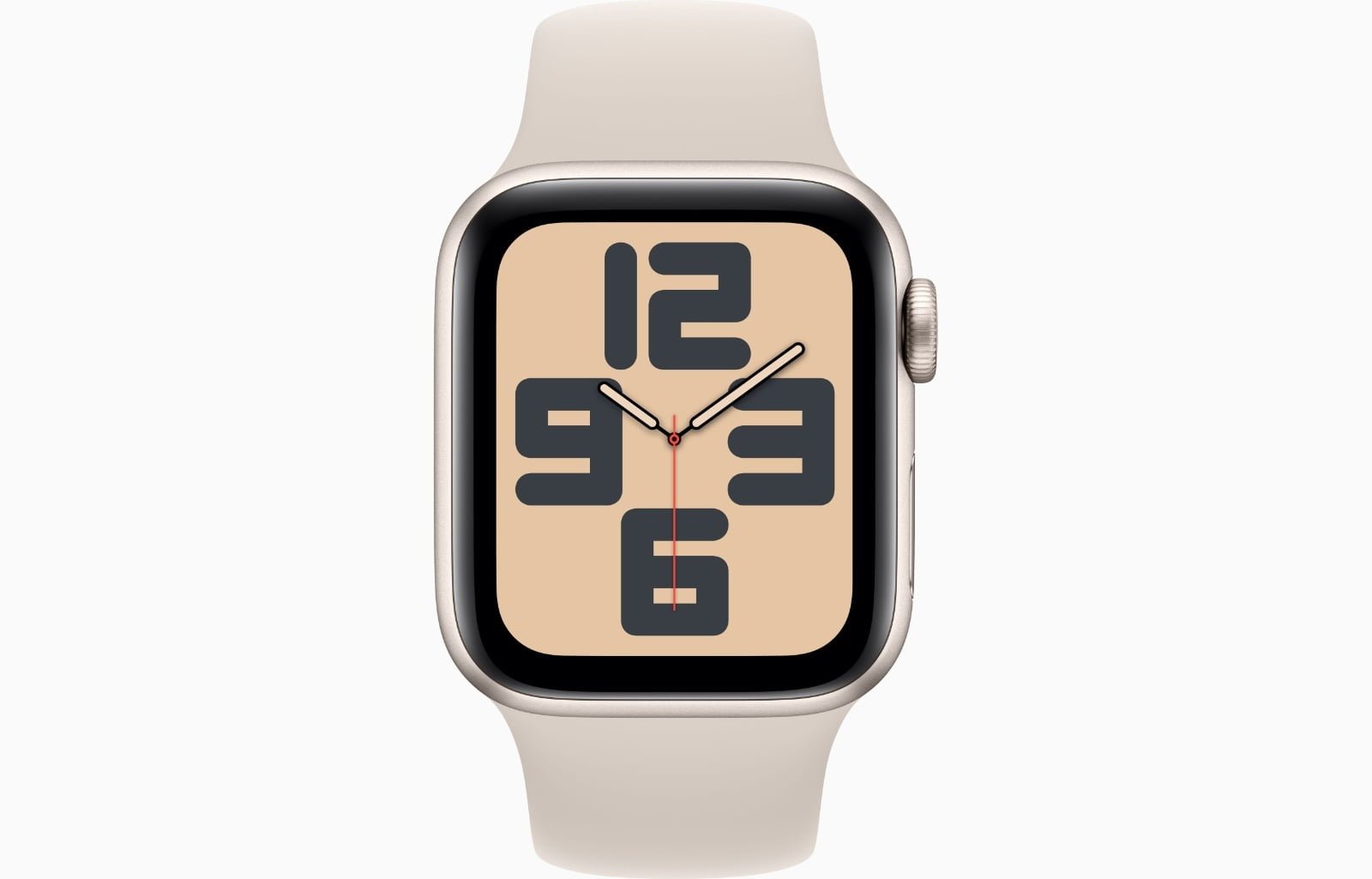 APPLE WATCH SE GPS 40MM (2ND GENERATION)STARLIGHT ALUMINIUM CASE WITH STARLIGHT SPORT BAND thumbnail 3