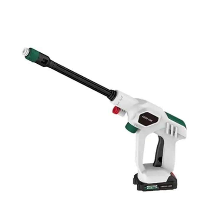 GREEN LION WIRELESS PRESSURE WASH GUN 2000MAH WHITE GNCLNGUNWH thumbnail 3