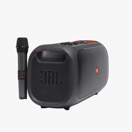 JBL PARTY BOX ON THE GO ESSENTIAL SPEAKER WITH MIC BLACK thumbnail 7