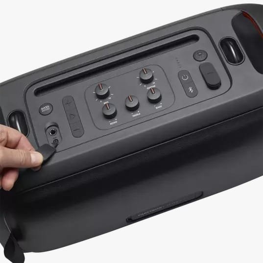 JBL PARTY BOX ON THE GO ESSENTIAL SPEAKER WITH MIC BLACK thumbnail 19