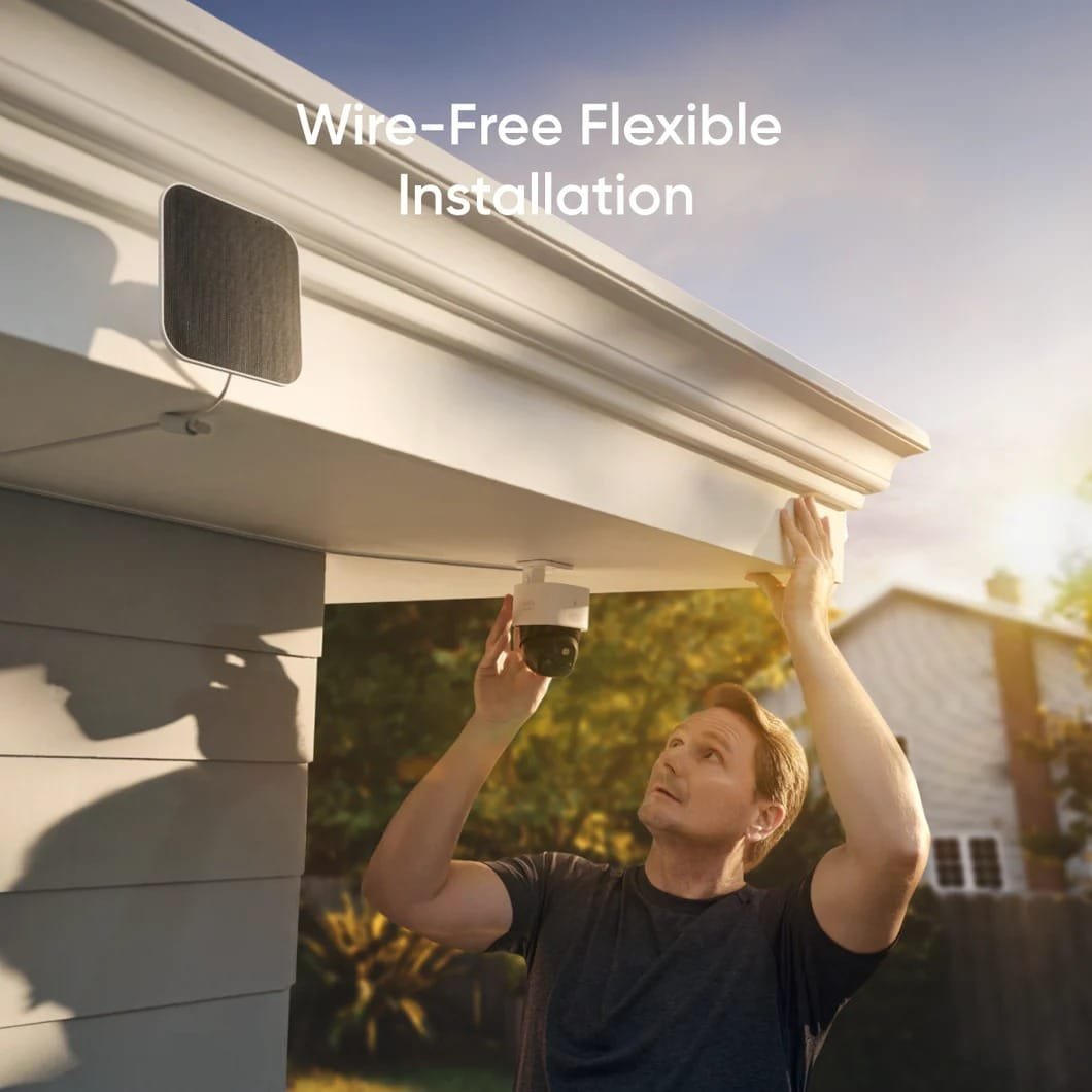 EUFY SECURITY S340 SOLO CAM SOLAR SECURITY CAMERA OUTDOOR WIRELESS WHITE T81703W1 thumbnail 10