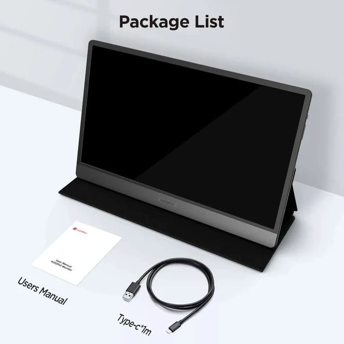 KOORUI 15.6 IPS FULL HD 1920 X 1080 60HZ PORTABLE MONITOR 15B1 thumbnail 20