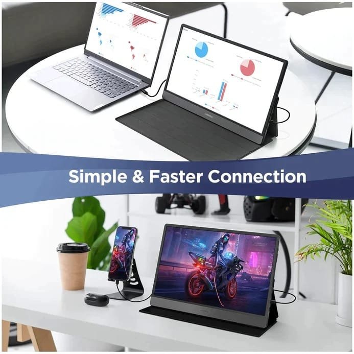 KOORUI 15.6 IPS FULL HD 1920 X 1080 60HZ PORTABLE MONITOR 15B1 thumbnail 18