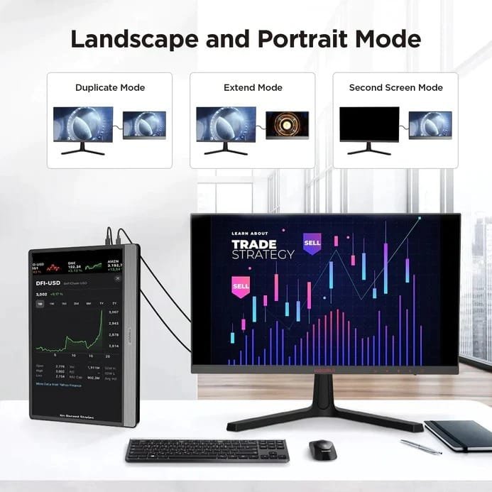 KOORUI 15.6 IPS FULL HD 1920 X 1080 60HZ PORTABLE MONITOR 15B1 thumbnail 17
