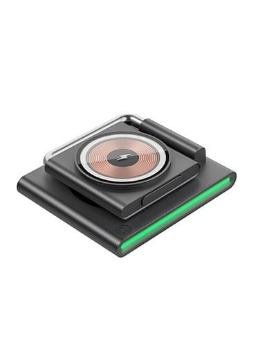 WIWU GEEK 3 IN 1 WIRELESS CHARGER GRAY W023 thumbnail 5