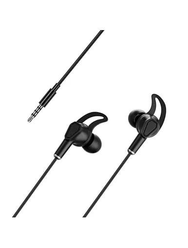 WIWU 3.5MM WIRED AUDIO EARPHONE BLACK EB309 thumbnail 3