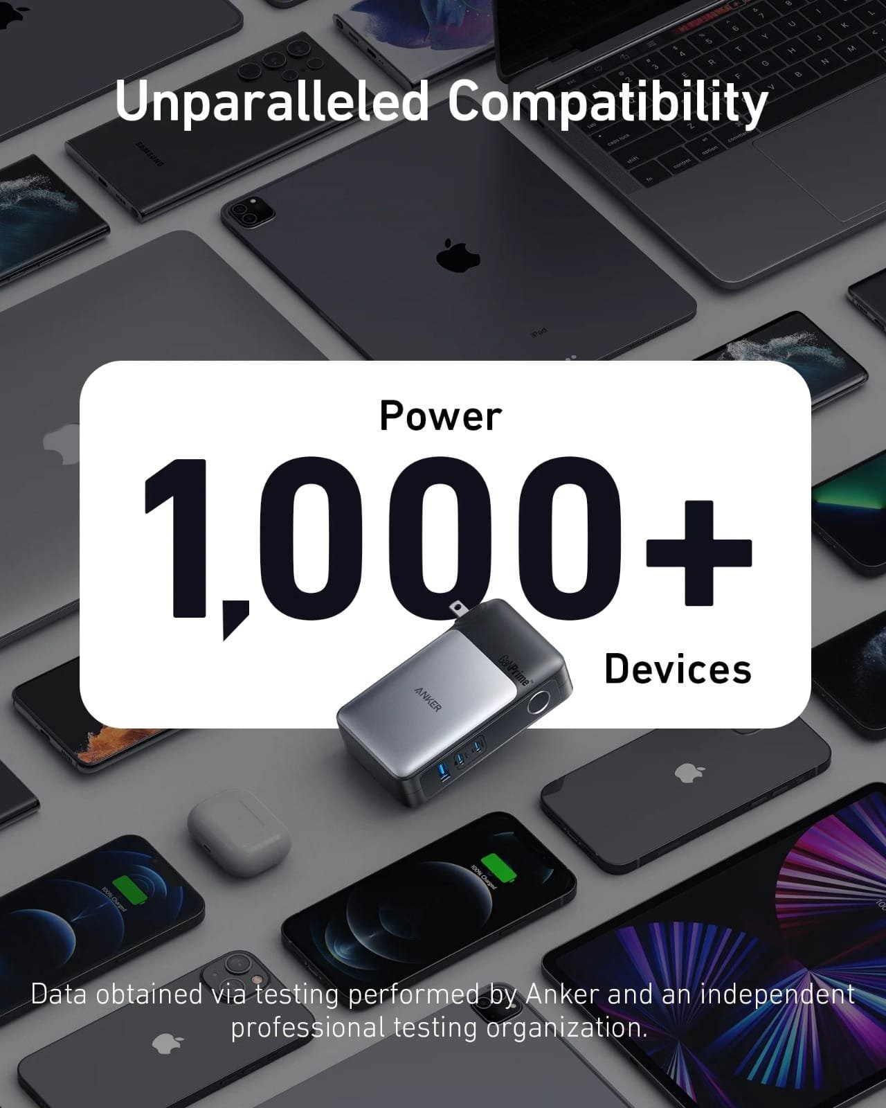 ANKER 733 65W GANPRIME POWERCORE POWERBANK BLACK A1651211 thumbnail 2
