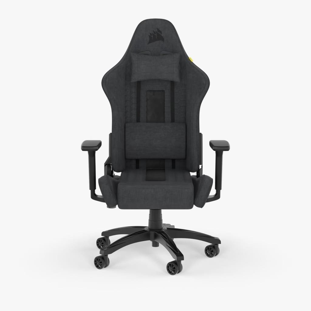 CORSAIR TC100 RELAXED GAMING CHAIR FABRIC GRAY COR-CHAIR-TC100-FBRC-GRY thumbnail 23