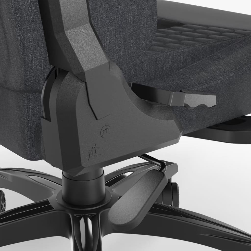 CORSAIR TC100 RELAXED GAMING CHAIR FABRIC GRAY COR-CHAIR-TC100-FBRC-GRY thumbnail 7