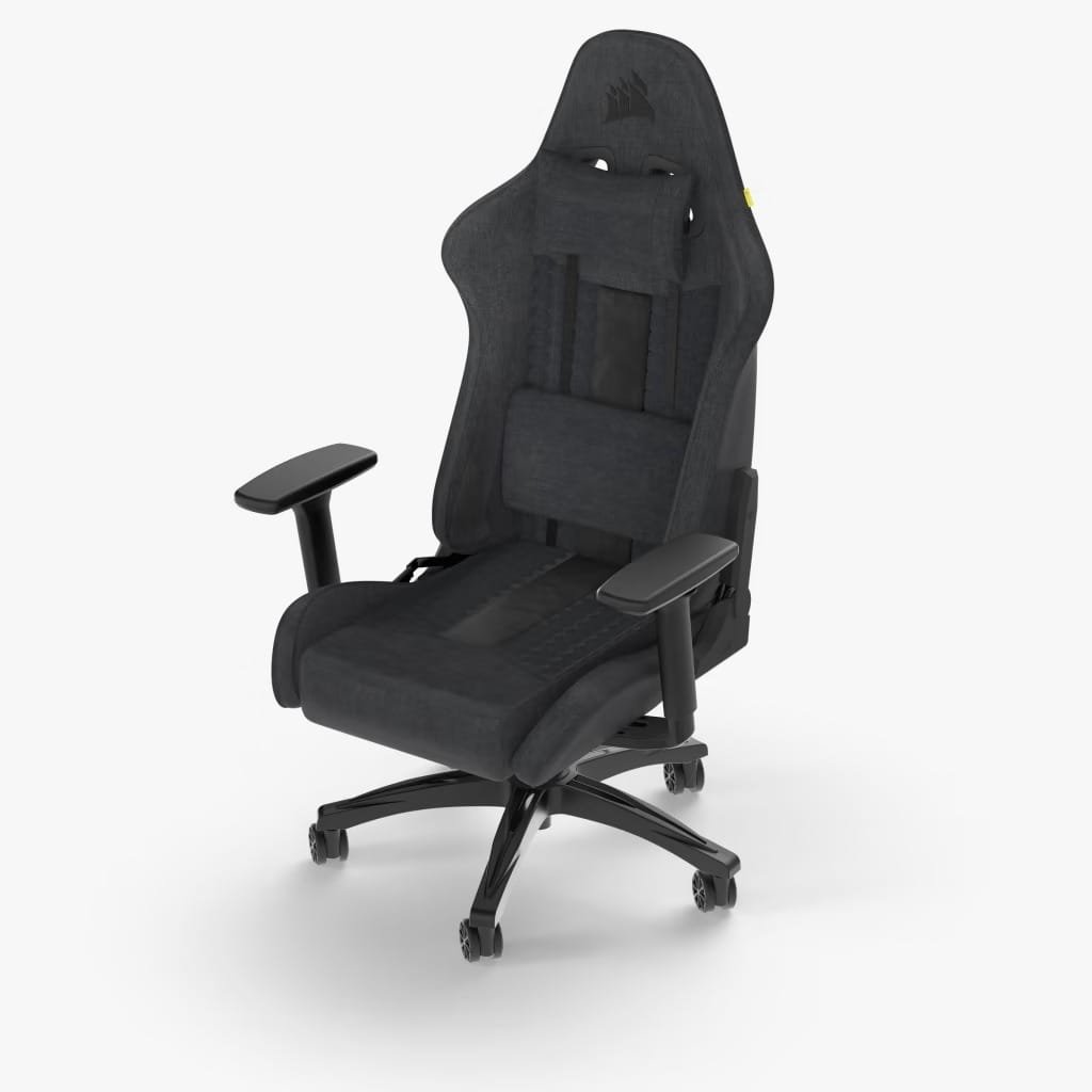 CORSAIR TC100 RELAXED GAMING CHAIR FABRIC GRAY COR-CHAIR-TC100-FBRC-GRY thumbnail 16