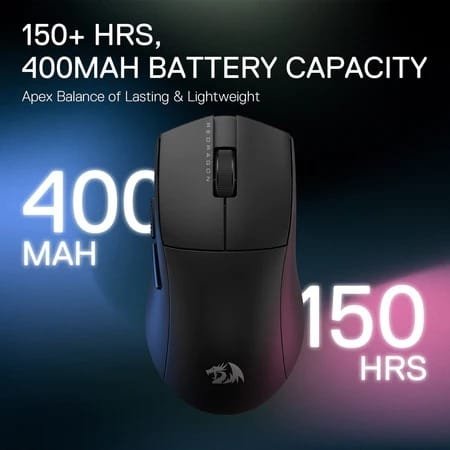 REDRAGON K1NG PRO WIRED/WIRELESS MOUSE BLACK M916-PRO thumbnail 20