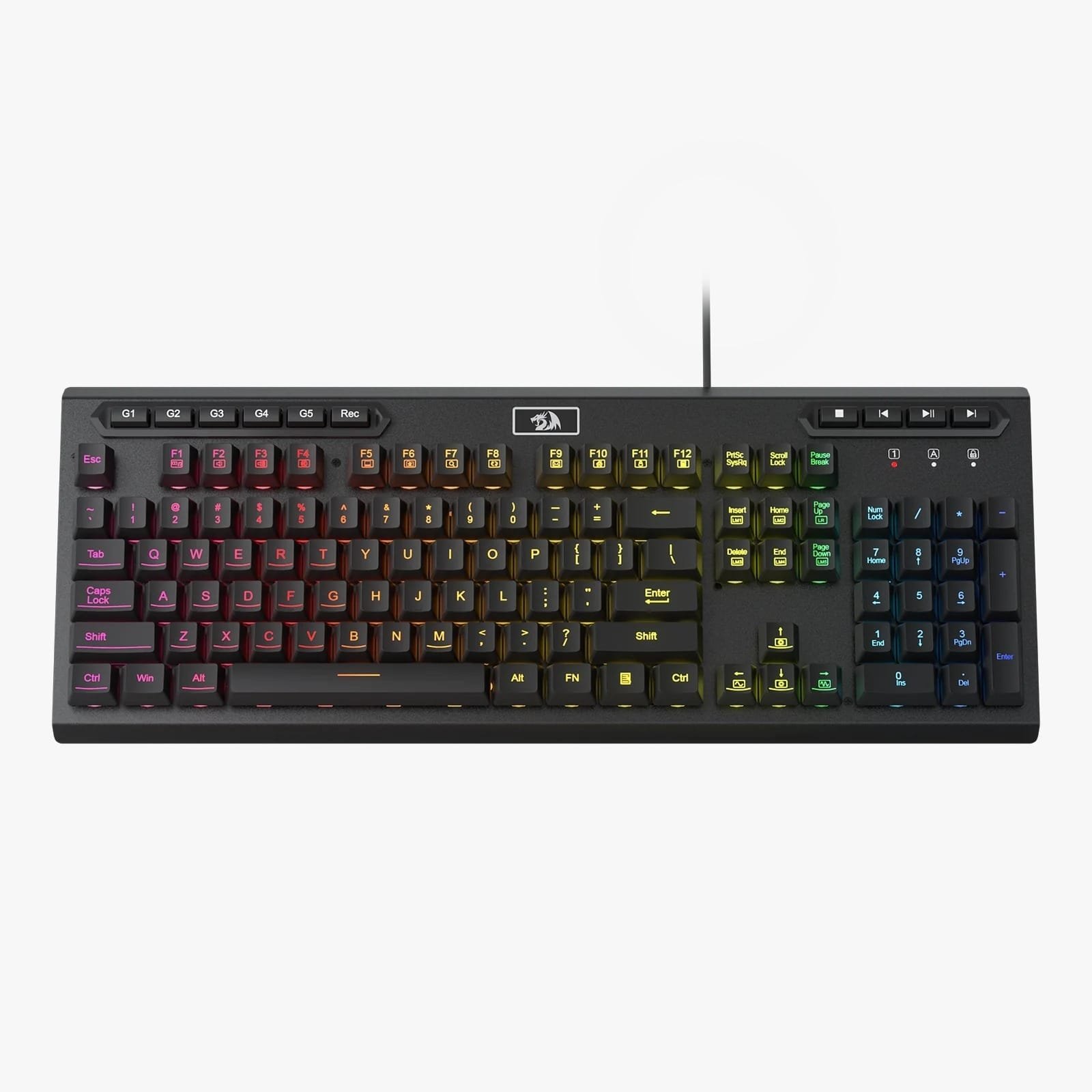 REDRAGON ADITYA WIRED GAMING KEYBOARD WITH MACRO KEYS K513 thumbnail 20