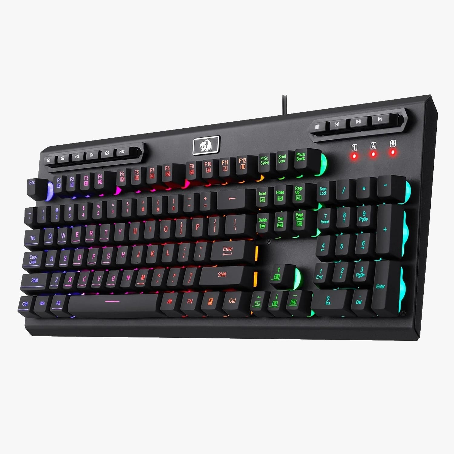 REDRAGON ADITYA WIRED GAMING KEYBOARD WITH MACRO KEYS K513 thumbnail 35