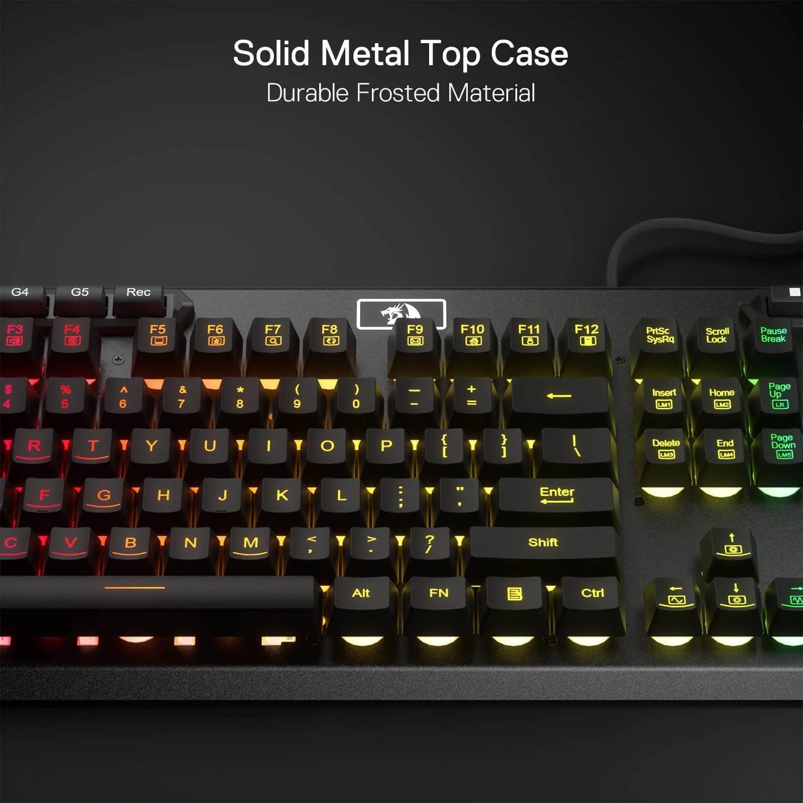 REDRAGON ADITYA WIRED GAMING KEYBOARD WITH MACRO KEYS K513 thumbnail 31