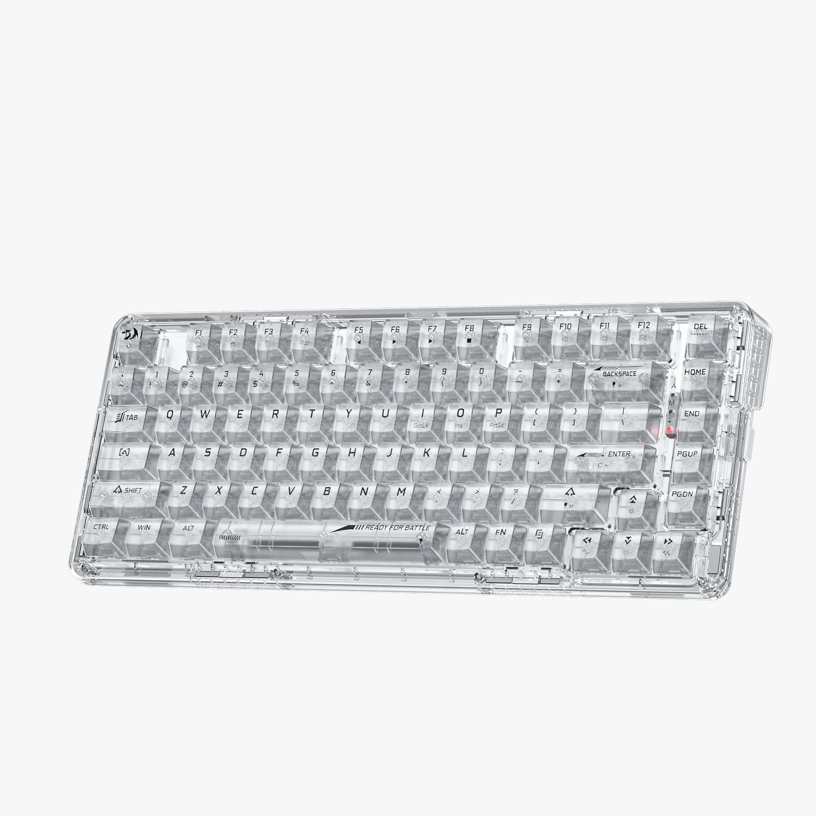 REDRAGON ELF PRO WIRELESS CRYSTAL 75% GASKET RGB GAMING KEYBOARD K649CT-RGB-PRO thumbnail 26