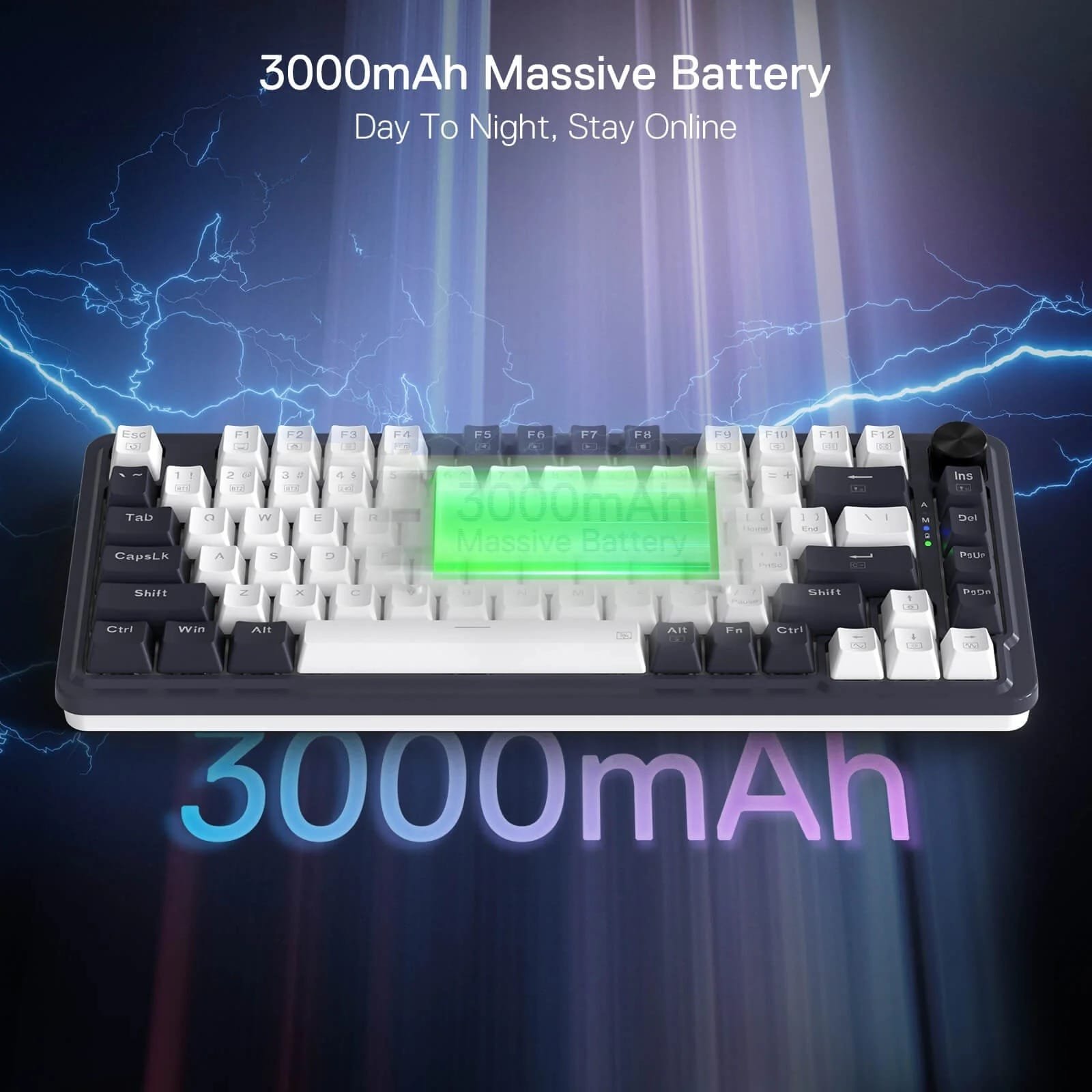 REDRAGON UCAL PRO WIRELESS GASKET KEYBOARD K673WB-RGB-PRO thumbnail 13
