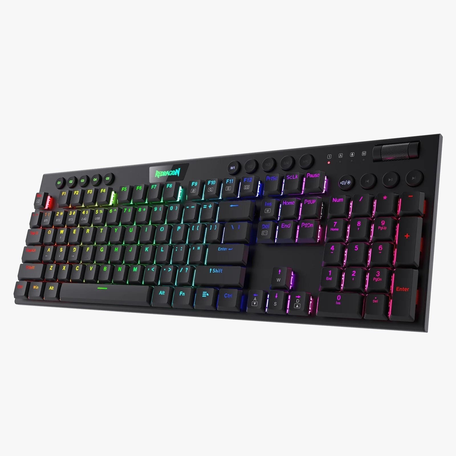 REDRAGON HORUS MECHANICAL KEYBOARD RED SWITCH K618-RGB thumbnail 48
