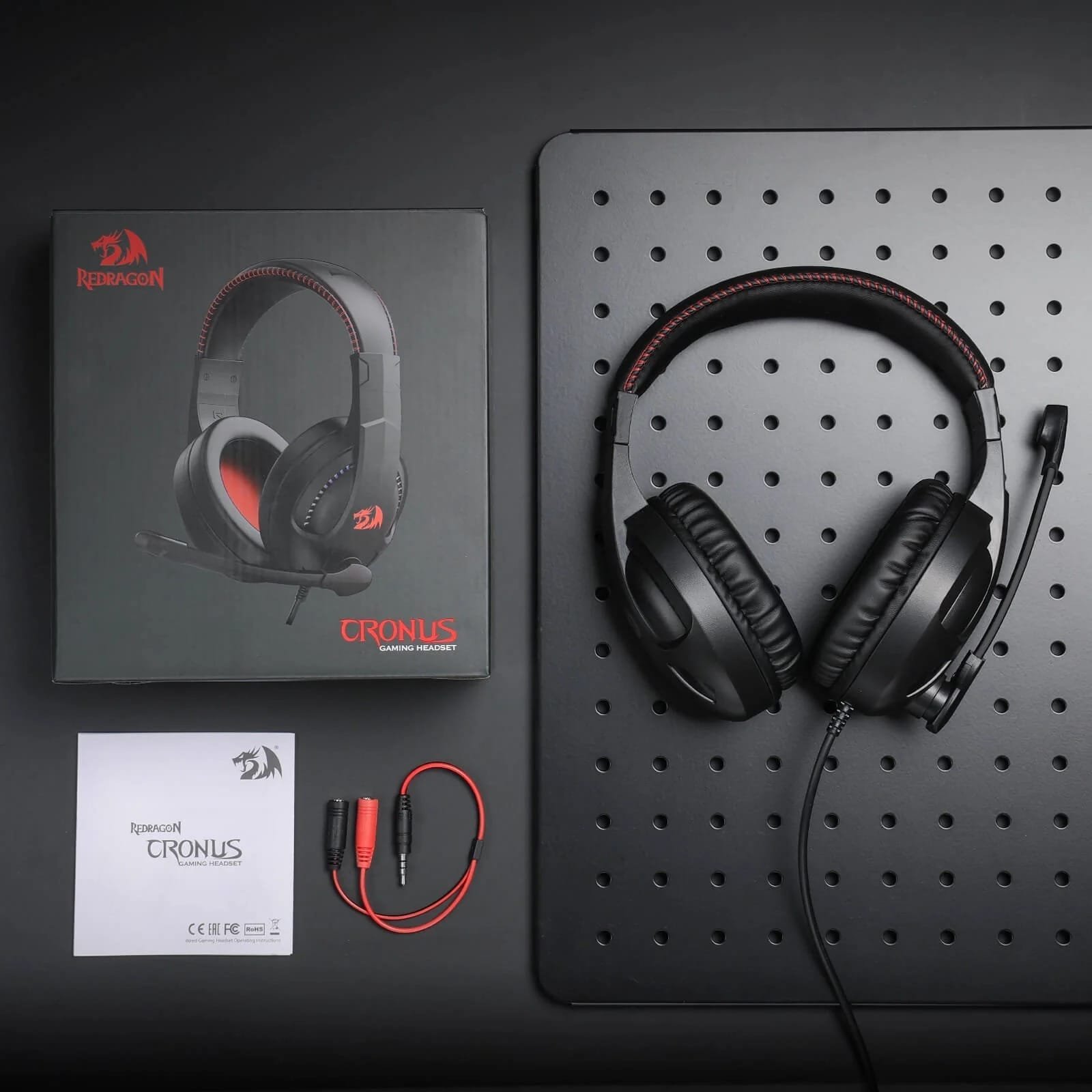 REDRAGON CRONUS GAMING HEADSET WITH MICROPHONE H211RGB thumbnail 21