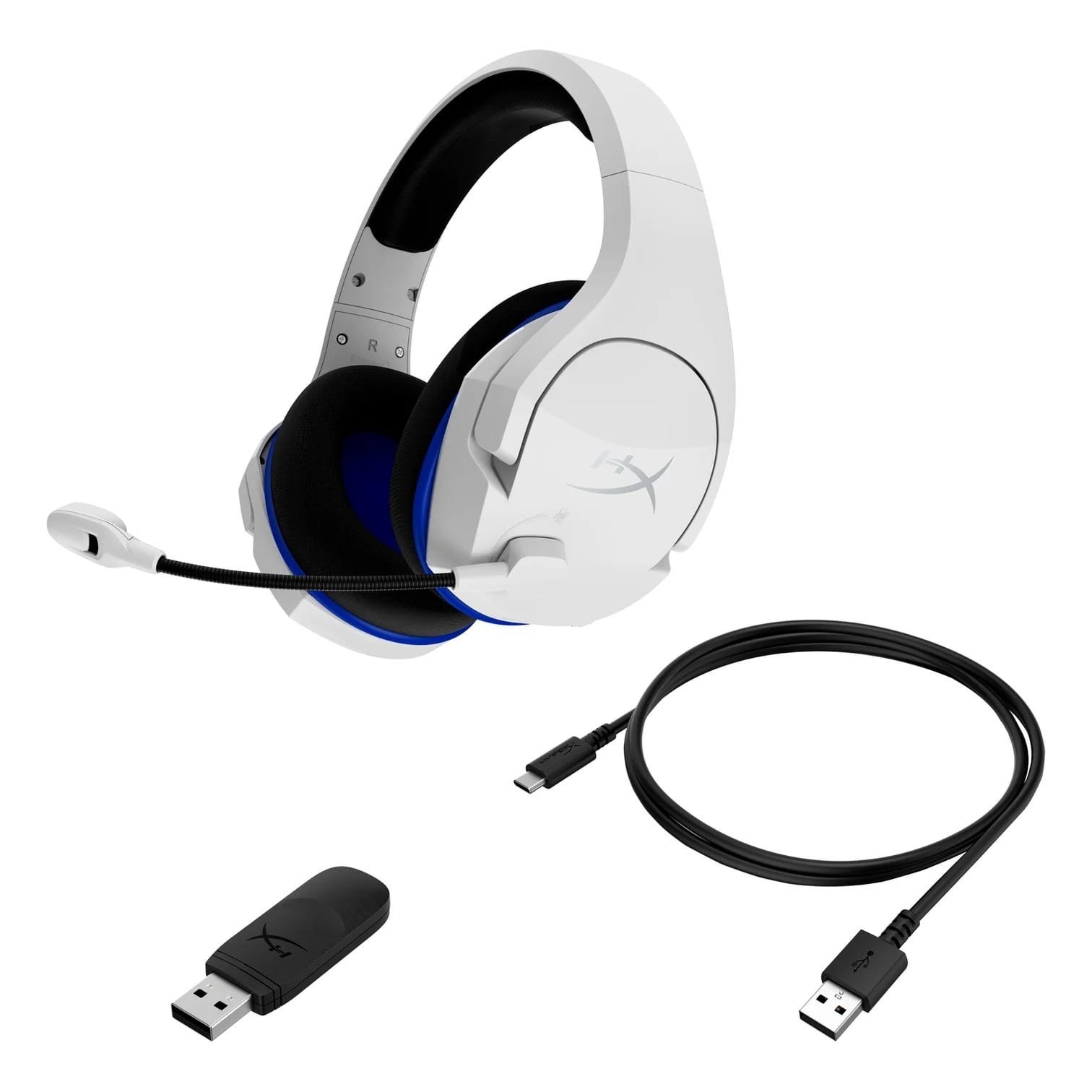 HYPREX CLOUD STINGER CORE WIRELESS HEADSET PS5/PS4 WHITE thumbnail 10