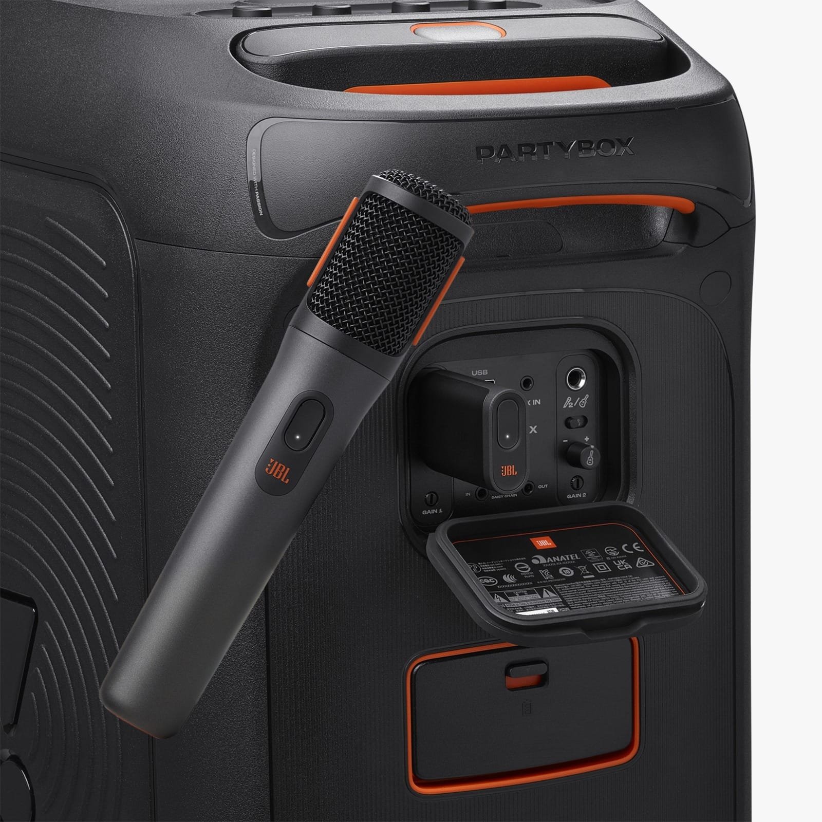 JBL PartyBox Wireless Microphone - Take the Stage Anywhere thumbnail 14