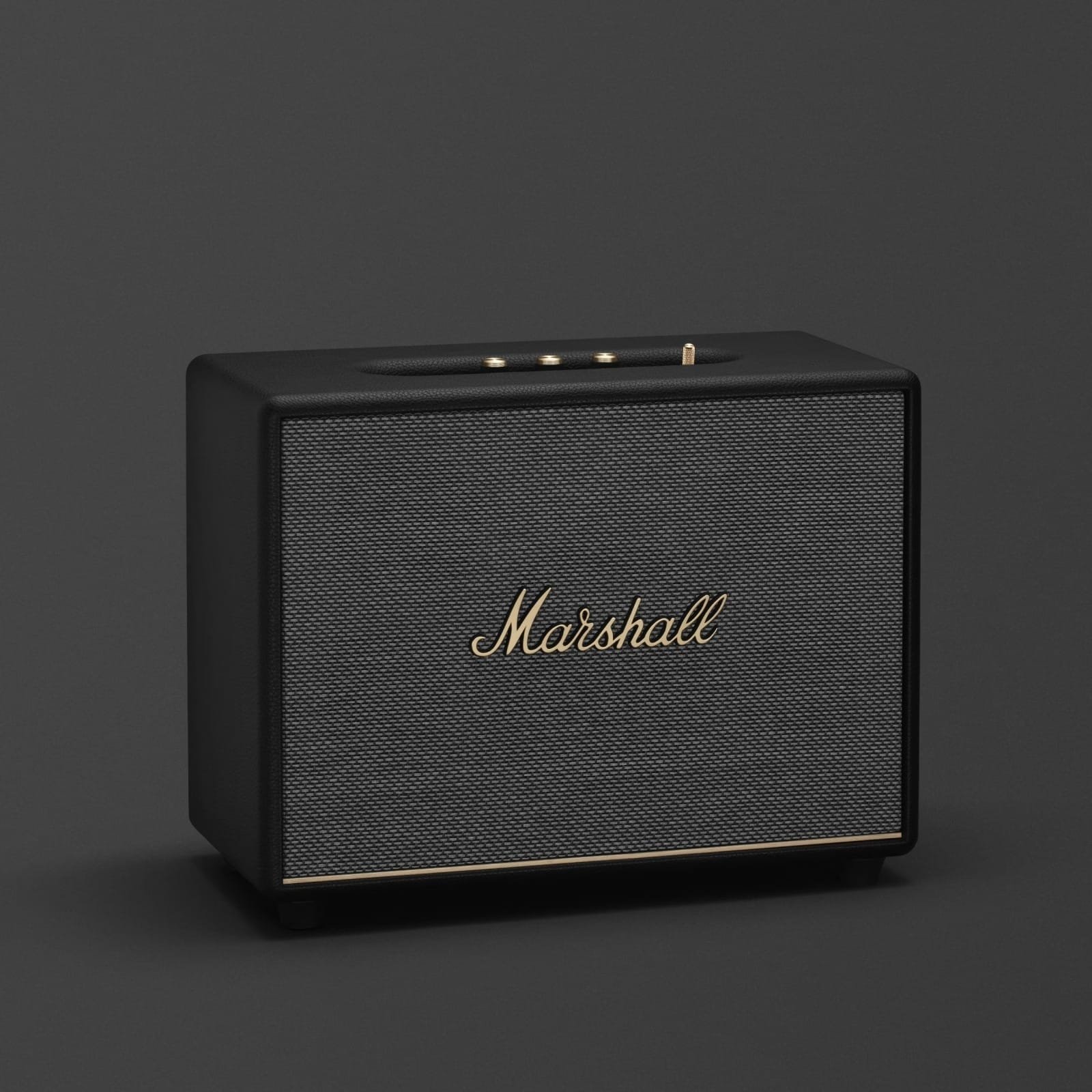Marshall Woburn III Bluetooth Speaker - Enjoy Crisp Audio and Classic Design in Black! thumbnail 9