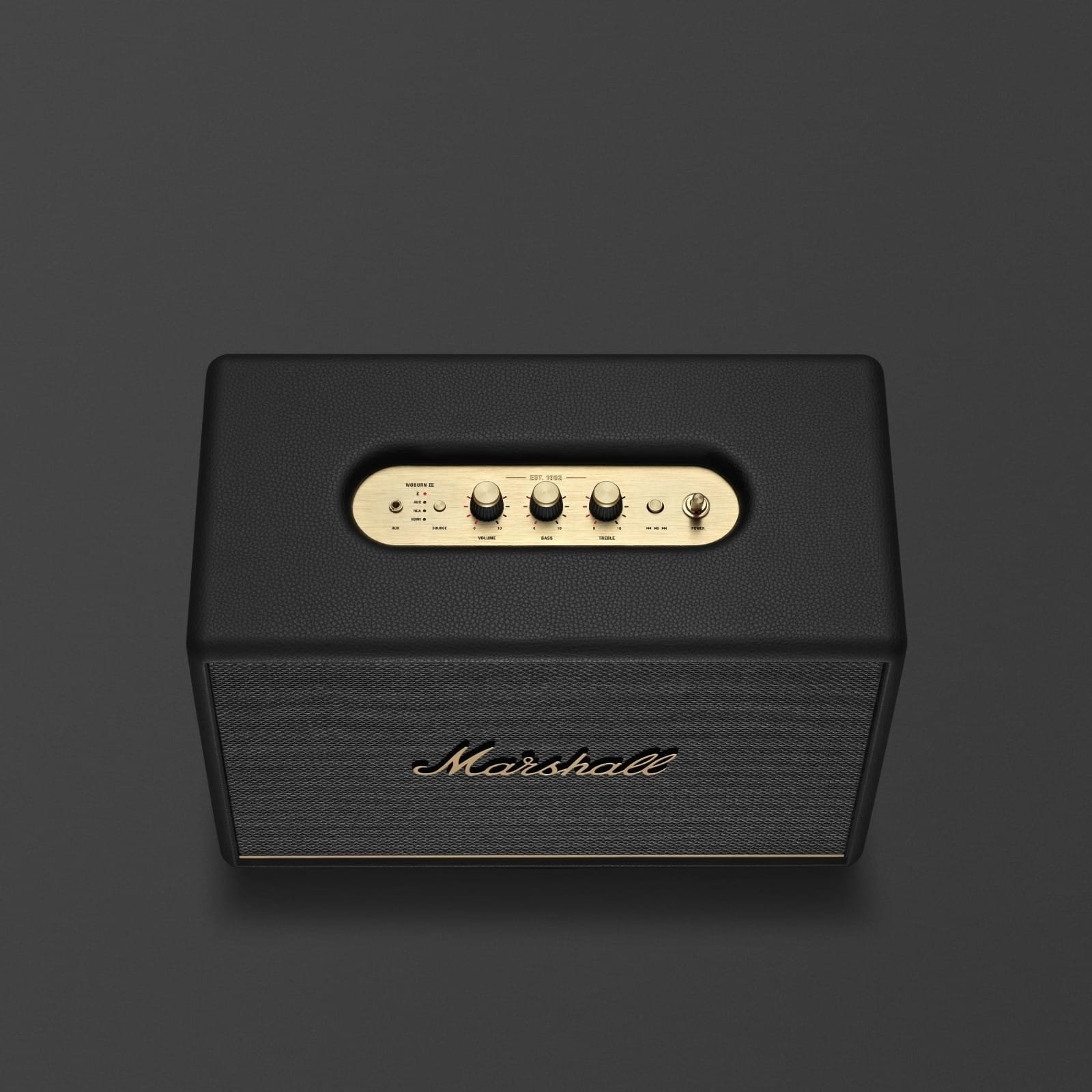 Marshall Woburn III Bluetooth Speaker - Enjoy Crisp Audio and Classic Design in Black! thumbnail 14