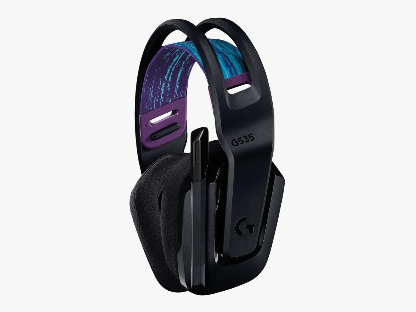 Logitech G535 Lightspeed Wireless Gaming Headset (981-000972) - Immerse Yourself in Crystal Clear Audio and Seamless Connectivity thumbnail 7