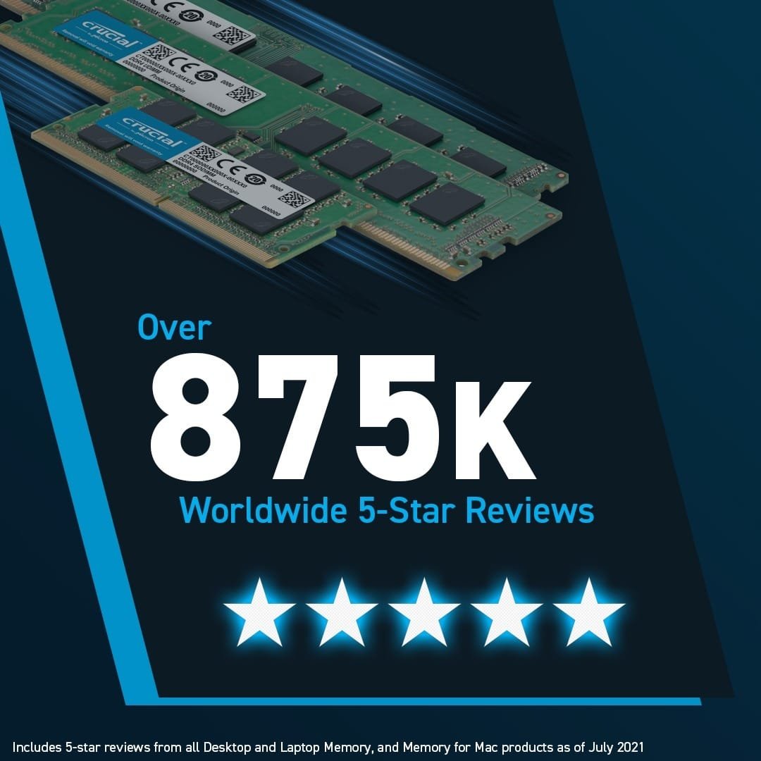 Crucial Laptop Ram DDR5-5600 16GB RAM CT16G56C46S5 thumbnail 9