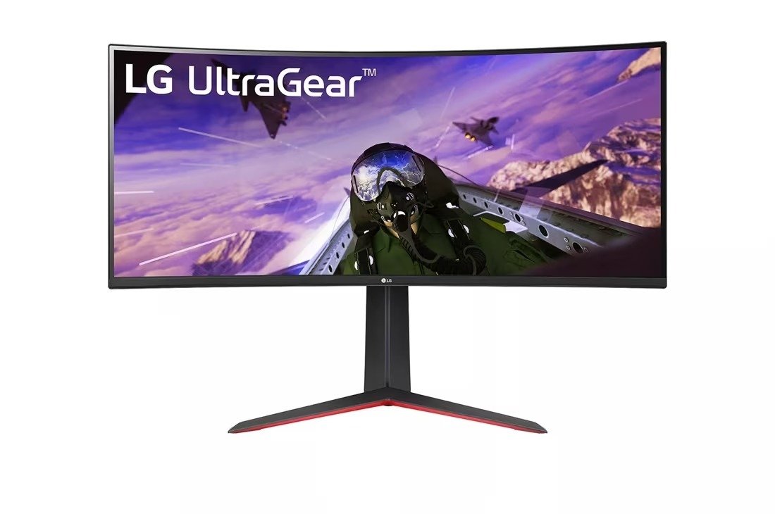 LG UltraGear 34-inch QHD HDR VA LED Curved Gaming Monitor 34GP63A-B thumbnail 2