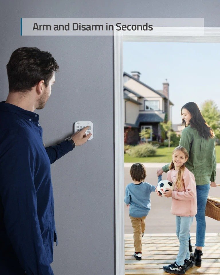 Anker Eufy Home Security Alarm - 5 Piece Kit (T8990321) thumbnail 4