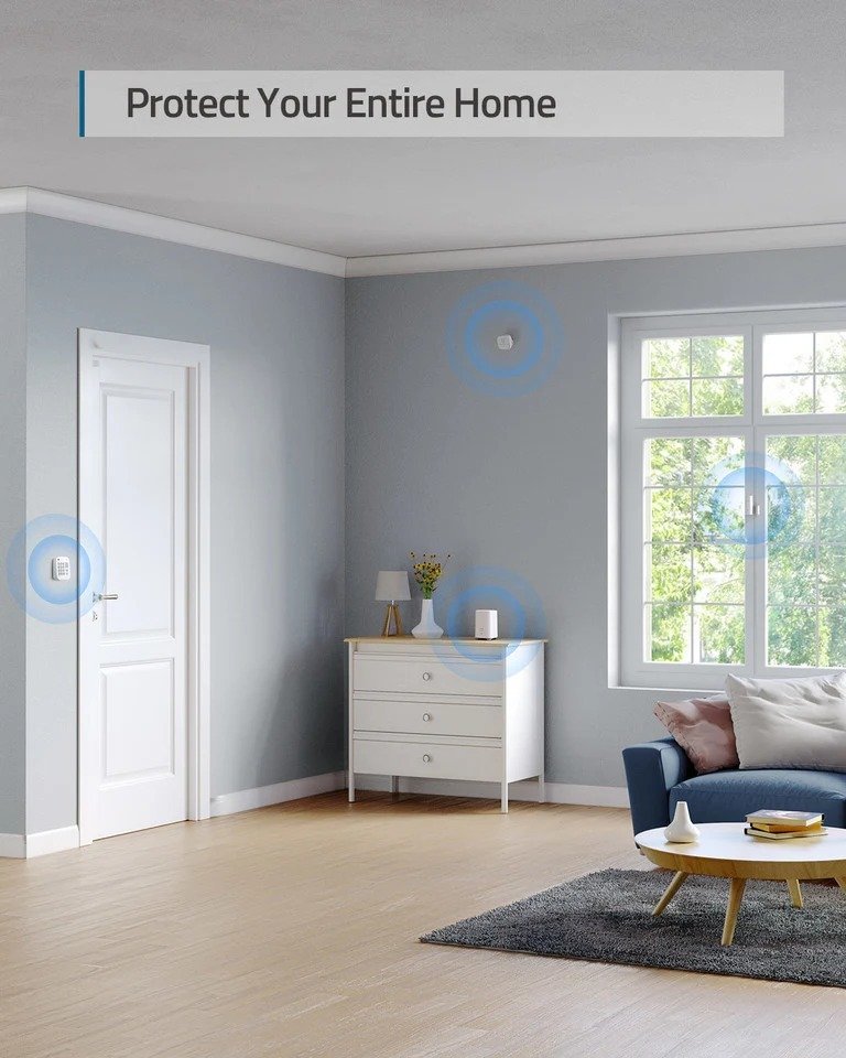 Anker Eufy Home Security Alarm - 5 Piece Kit (T8990321) thumbnail 11