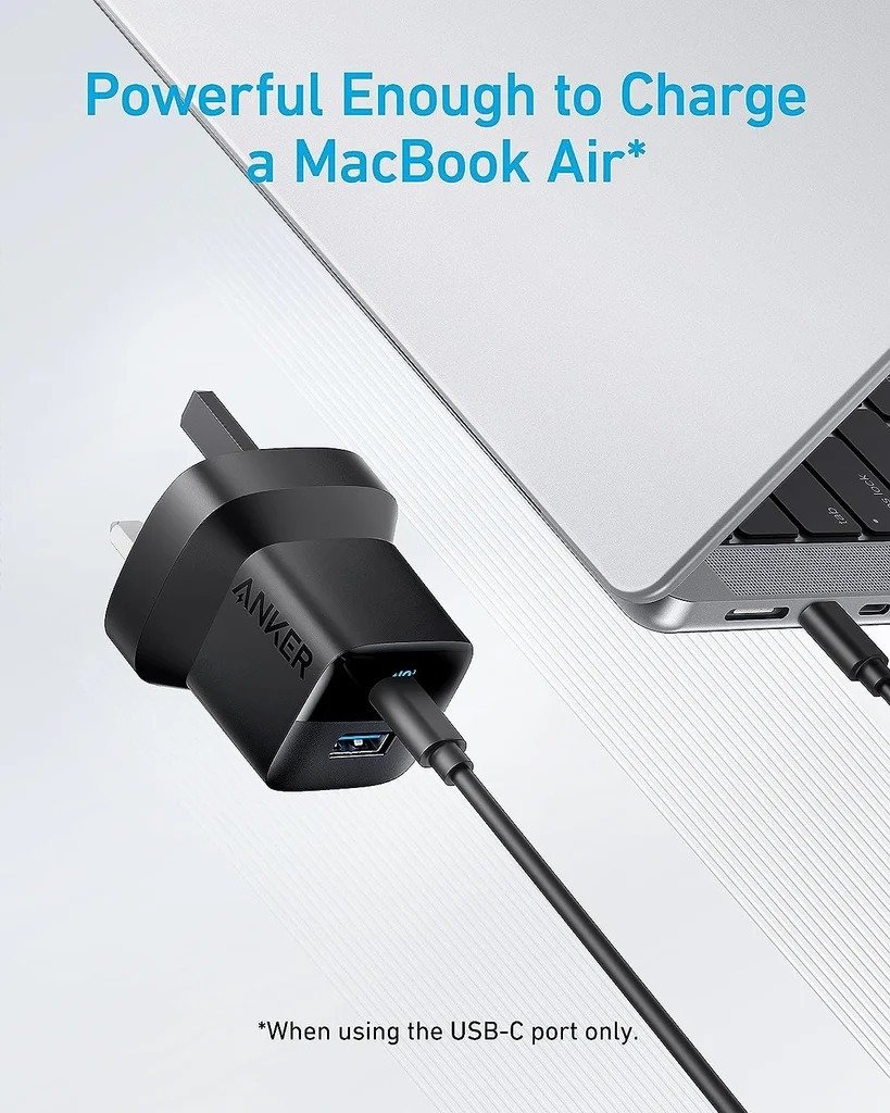 Anker 323 Charger with 322 USB-C to USB-C Cable 3 ft Black B2331K11 thumbnail 14