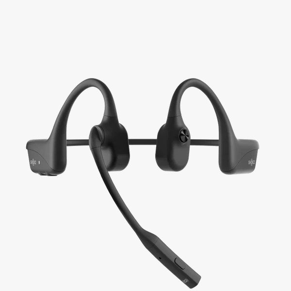 Aftershokz OpenComm 2 Bone Conduction Stereo Bluetooth Headset in Black C110 - Clear Communication, Comfortable Design thumbnail 6