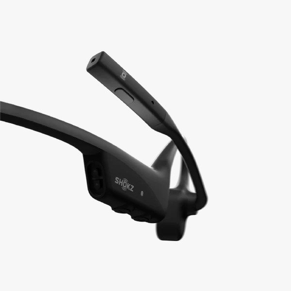 Aftershokz OpenComm 2 Bone Conduction Stereo Bluetooth Headset in Black C110 - Clear Communication, Comfortable Design thumbnail 9
