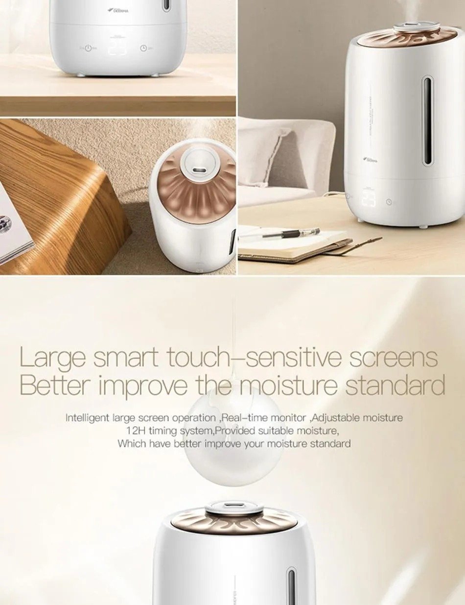 Deerma Large Screen Humidifier White DEM-F600 thumbnail 7