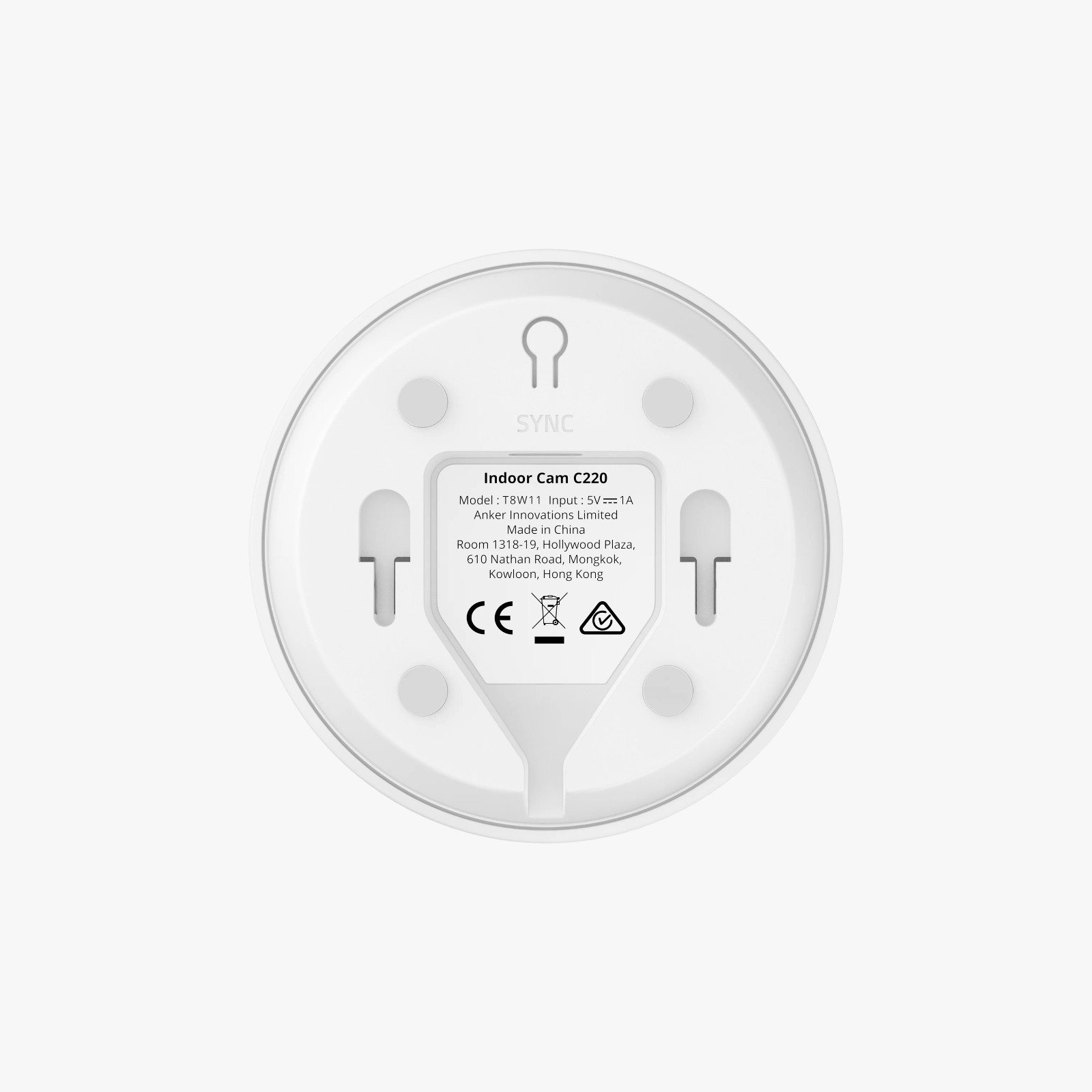 Eufy Security Indoor Cam C220 360 Pan and Tilt with 2K Clarity 2K Wired White T8W11221 thumbnail 17