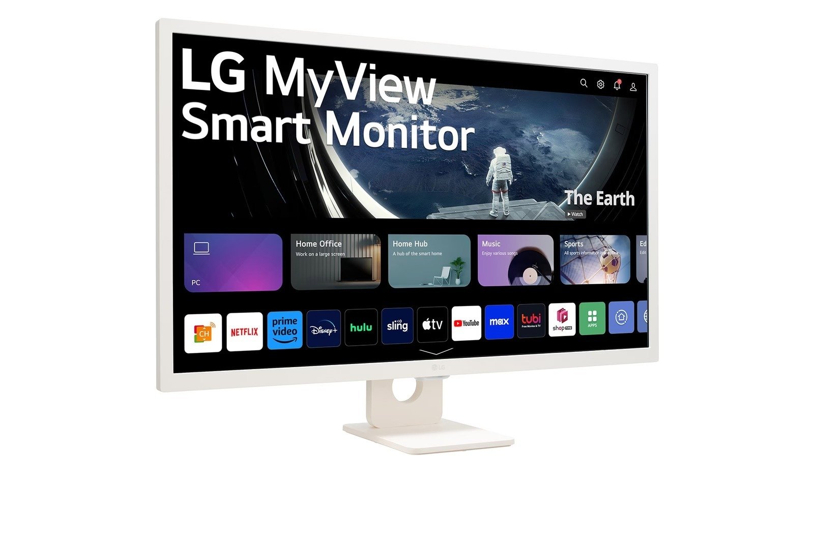 LG 32 INCH FULL HD WEBOS SMART MONITOR WHITE LG 32SR50F-W thumbnail 9