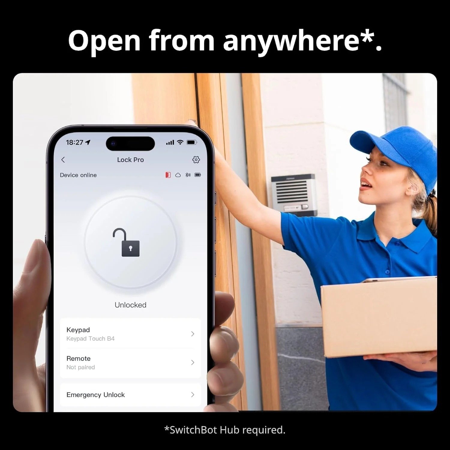 Secure Your Home Smartly with the SwitchBot Lock Pro in Black - W3500000 thumbnail 19