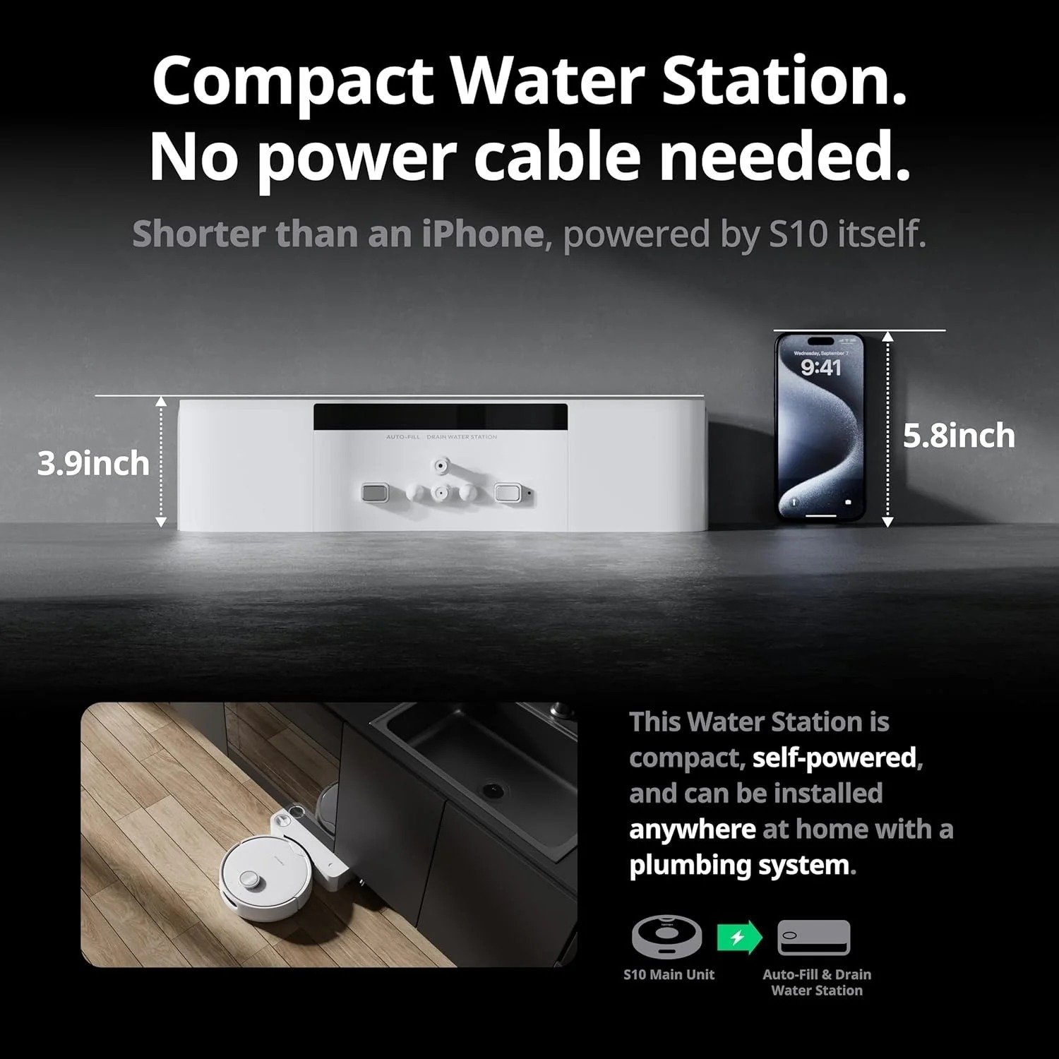 Effortlessly Maintain Clean Floors with the SwitchBot Floor Cleaning Robot - S10 W3211800 thumbnail 13